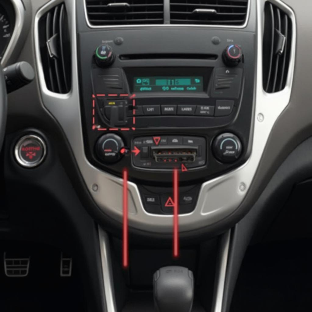 Chevy Sonic OBD2 Port Location Under the Dashboard