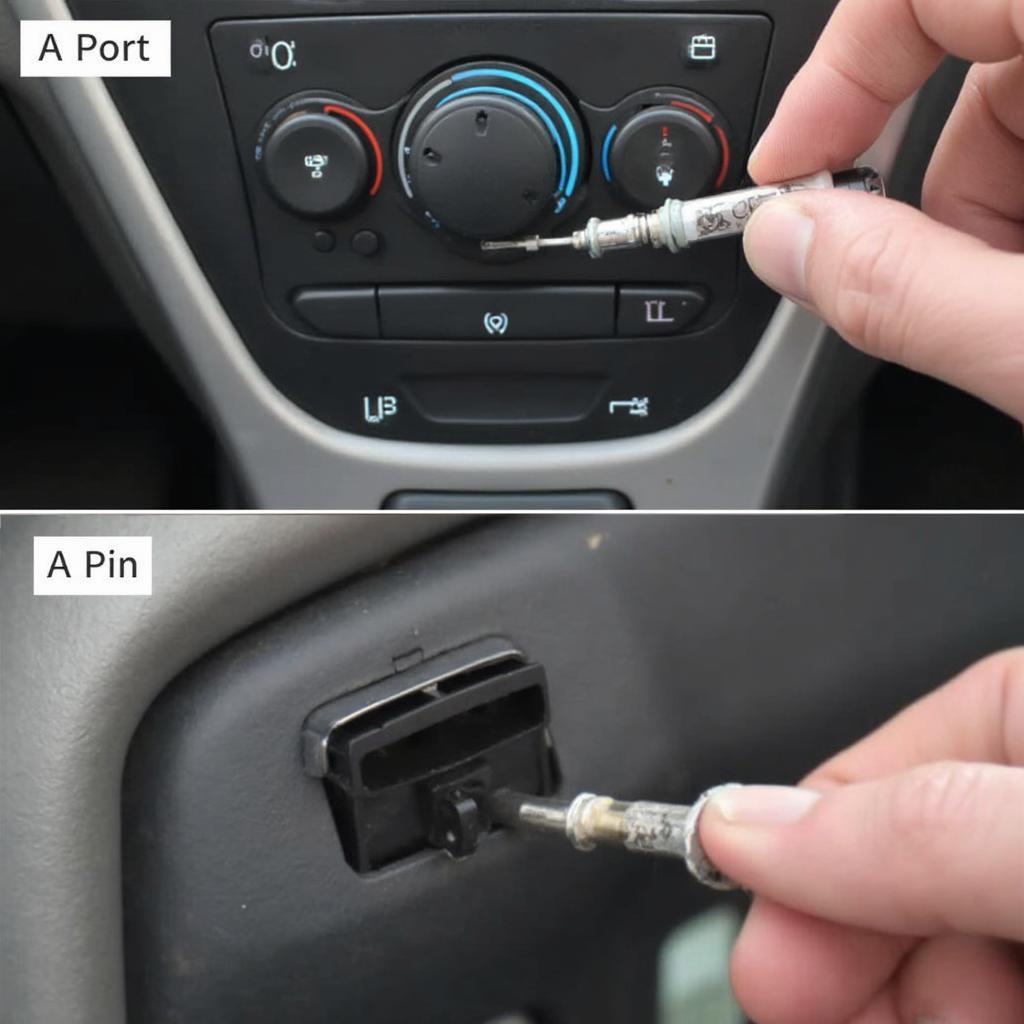 Chevy Sonic Paperclip Method OBD2 Codes