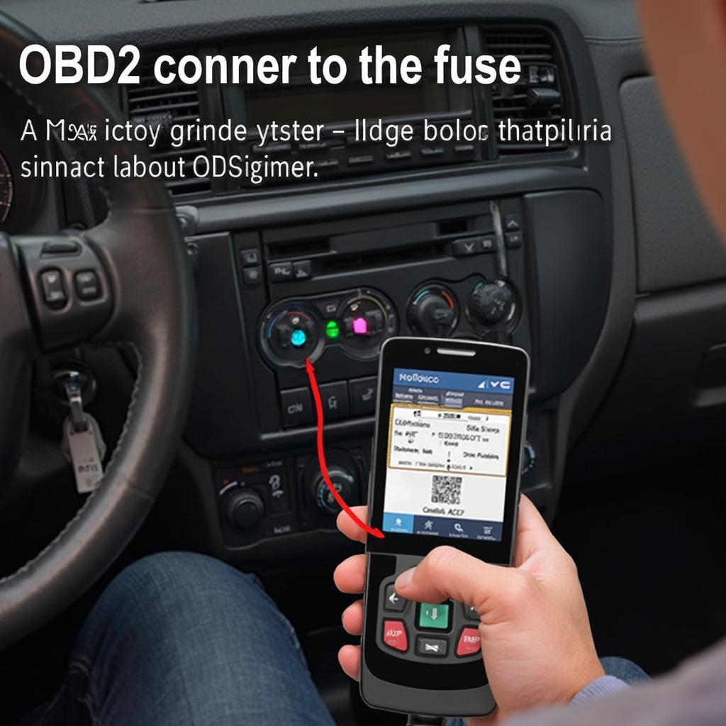 Connecting an OBD2 Scanner to a Chevy Trailblazer