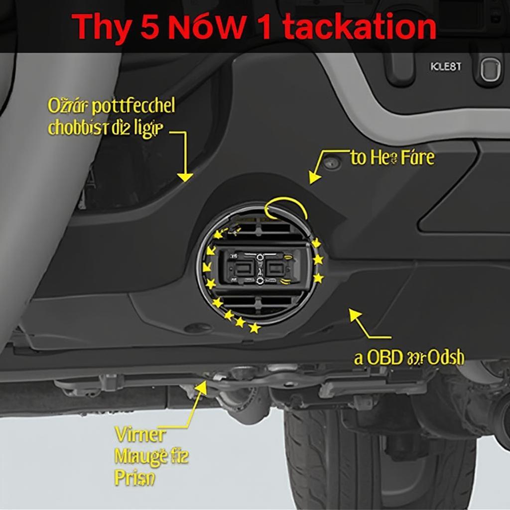 Chevy Volt OBD2 Port Location