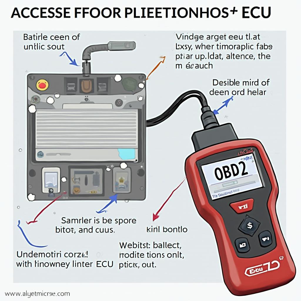 Chip Tuning OBD2 ECU Connection