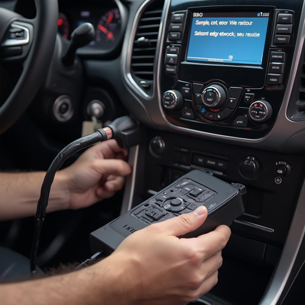 Using an OBD2 Code Reader on a Chrysler Vehicle