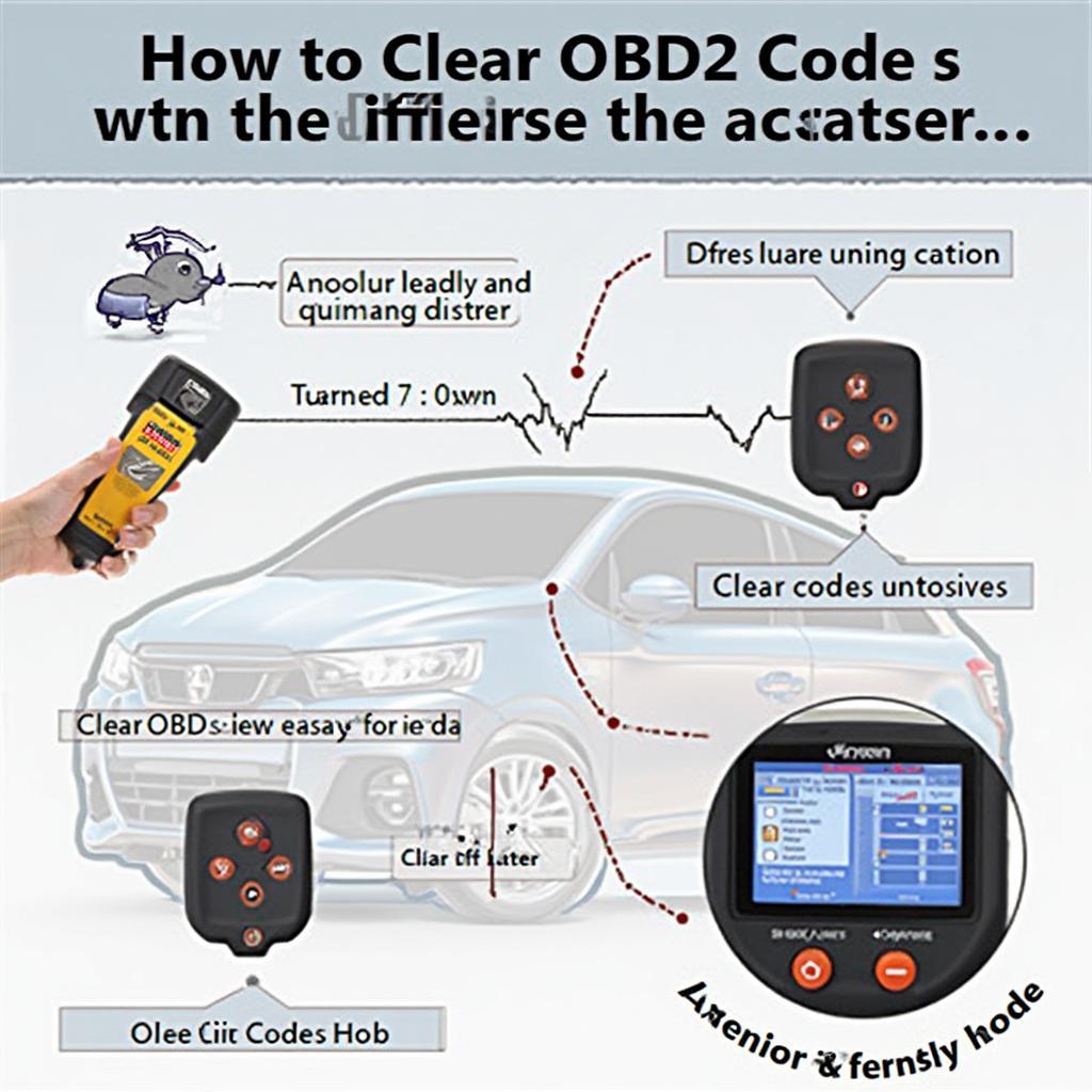 Clearing OBD2 Codes using a Scanner