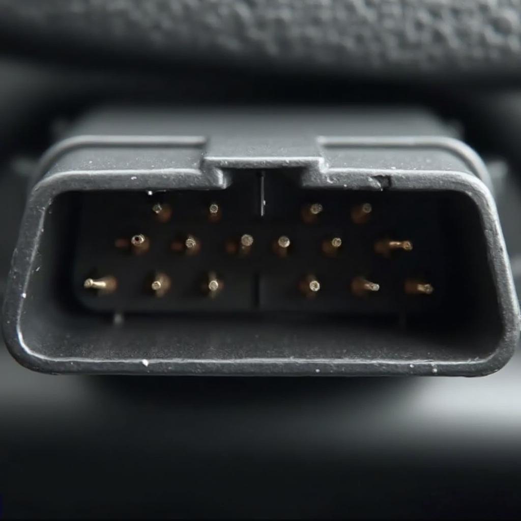 Close-Up OBD2 Port 2019 Honda CR-V