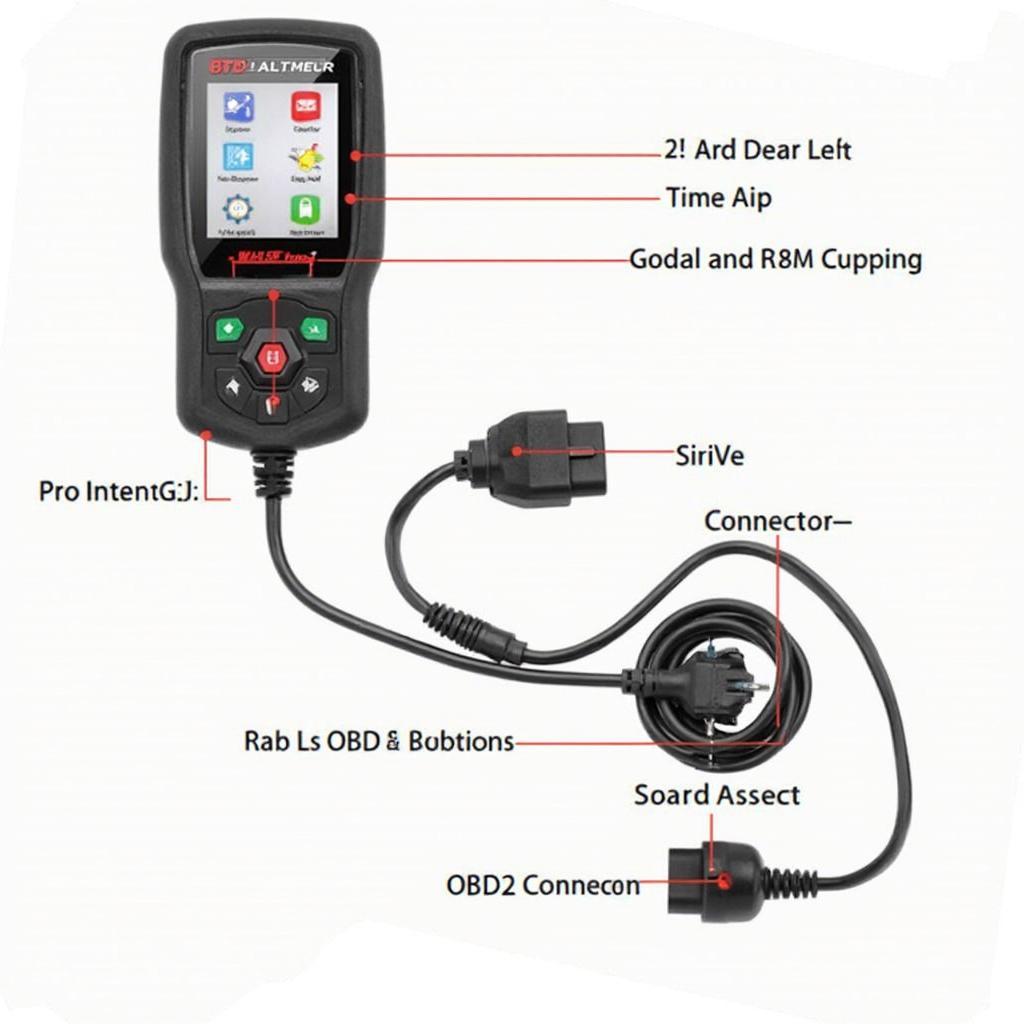 Code Hammer OBD2 3020B Tool Features