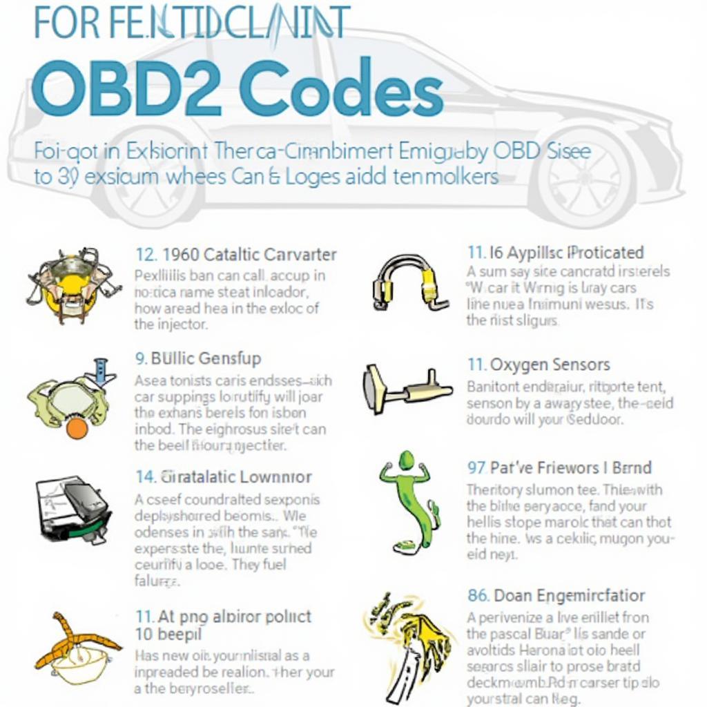 Common OBD2 Codes Leading to Emissions Test Failure