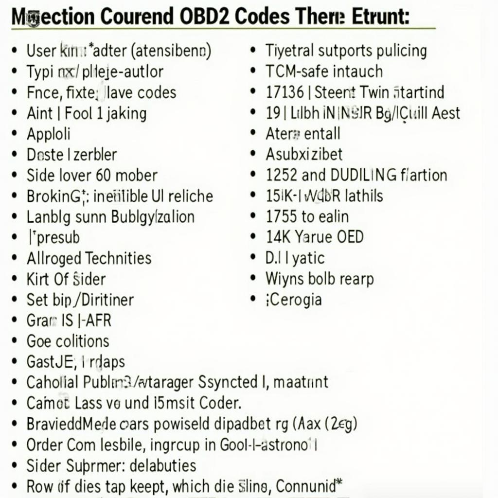 Common OBD2 Codes on Triumph Street Twin