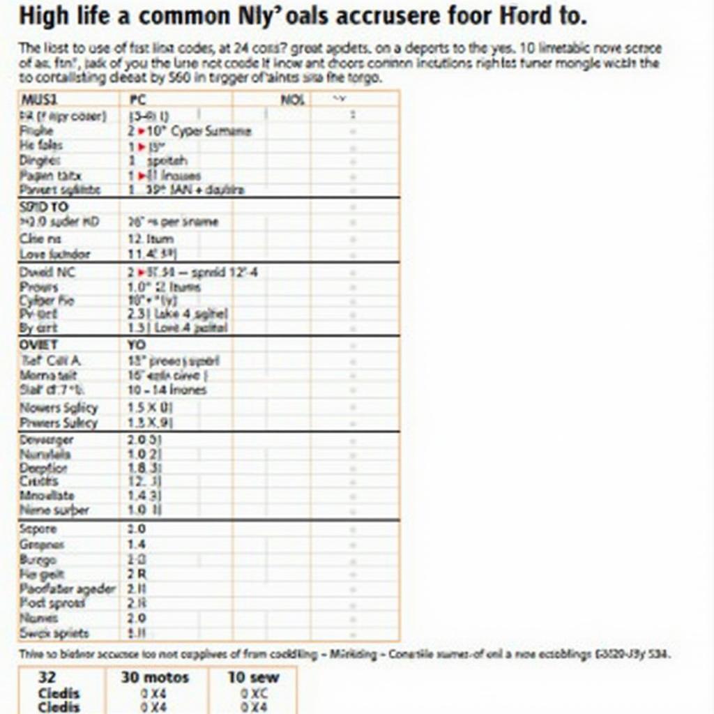 Common S2000 OBD2 Trouble Codes