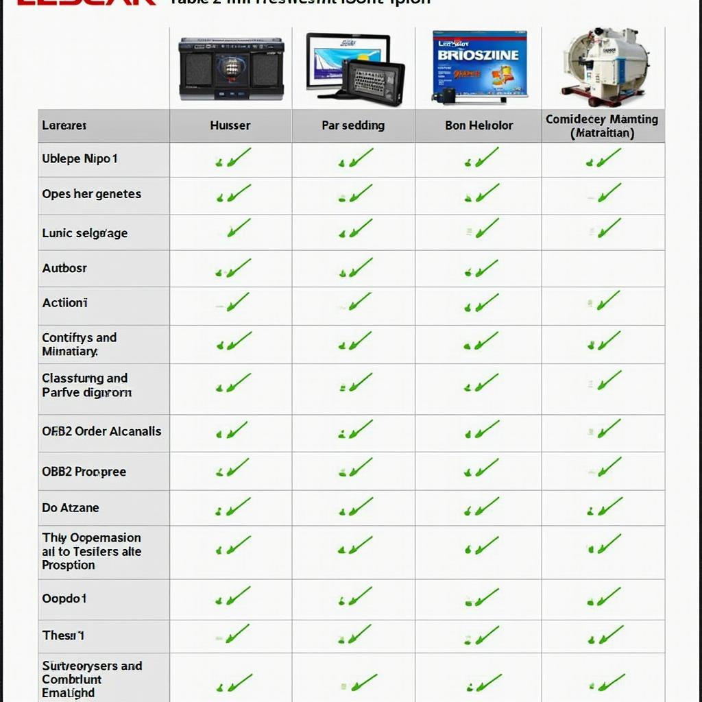 Comparison of Different Lescars OBD2 Profi Compatible Software Options