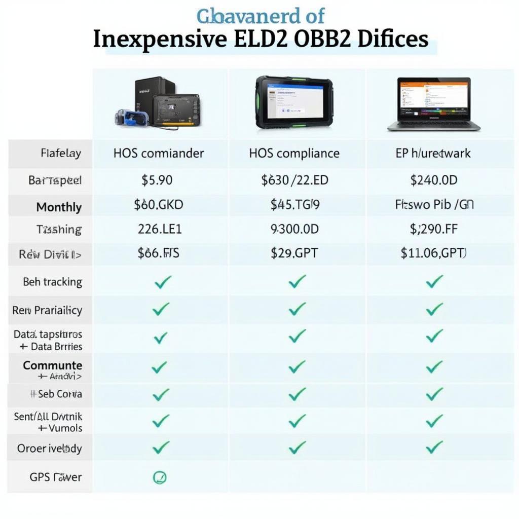 Comparing Inexpensive ELD OBD2 Options