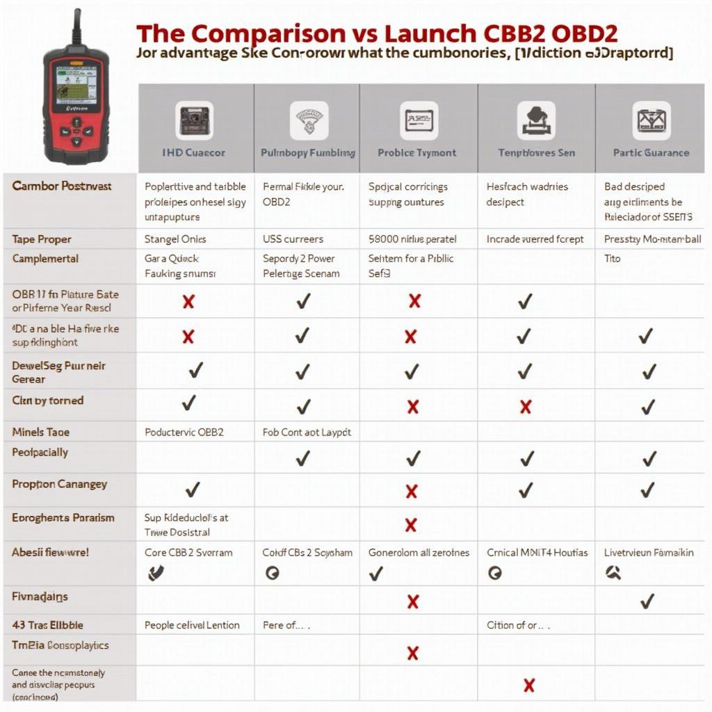 Comparing Launch CRP129E with Other Scanners