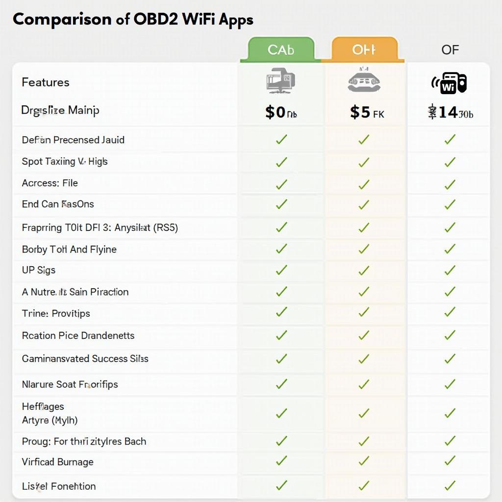 Comparing OBD2 WiFi Apps