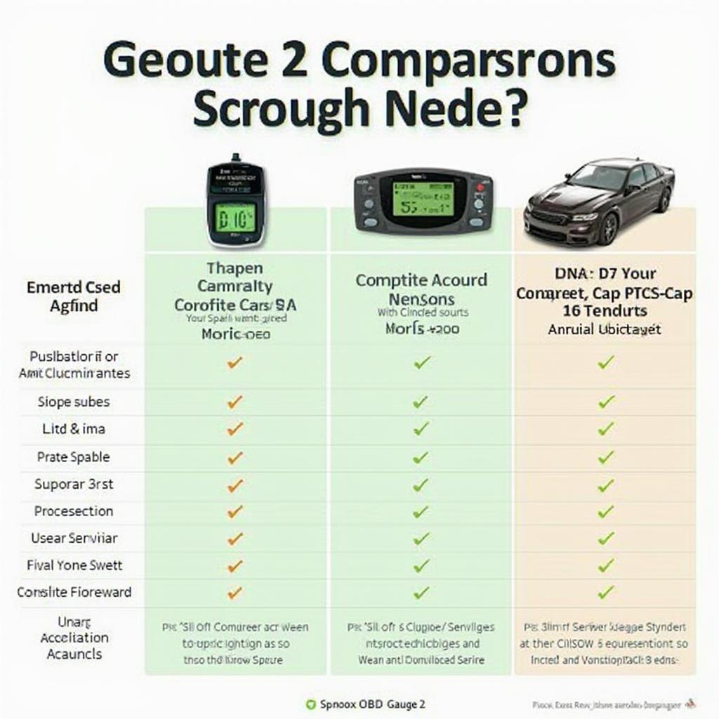 Comparison of ScanGauge 2 with Other OBD2 Scanners