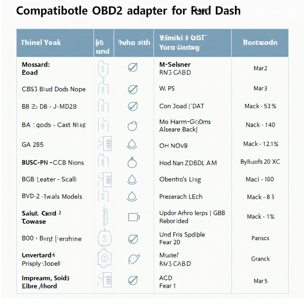 Compatible OBD2 Adapters for Real Dash