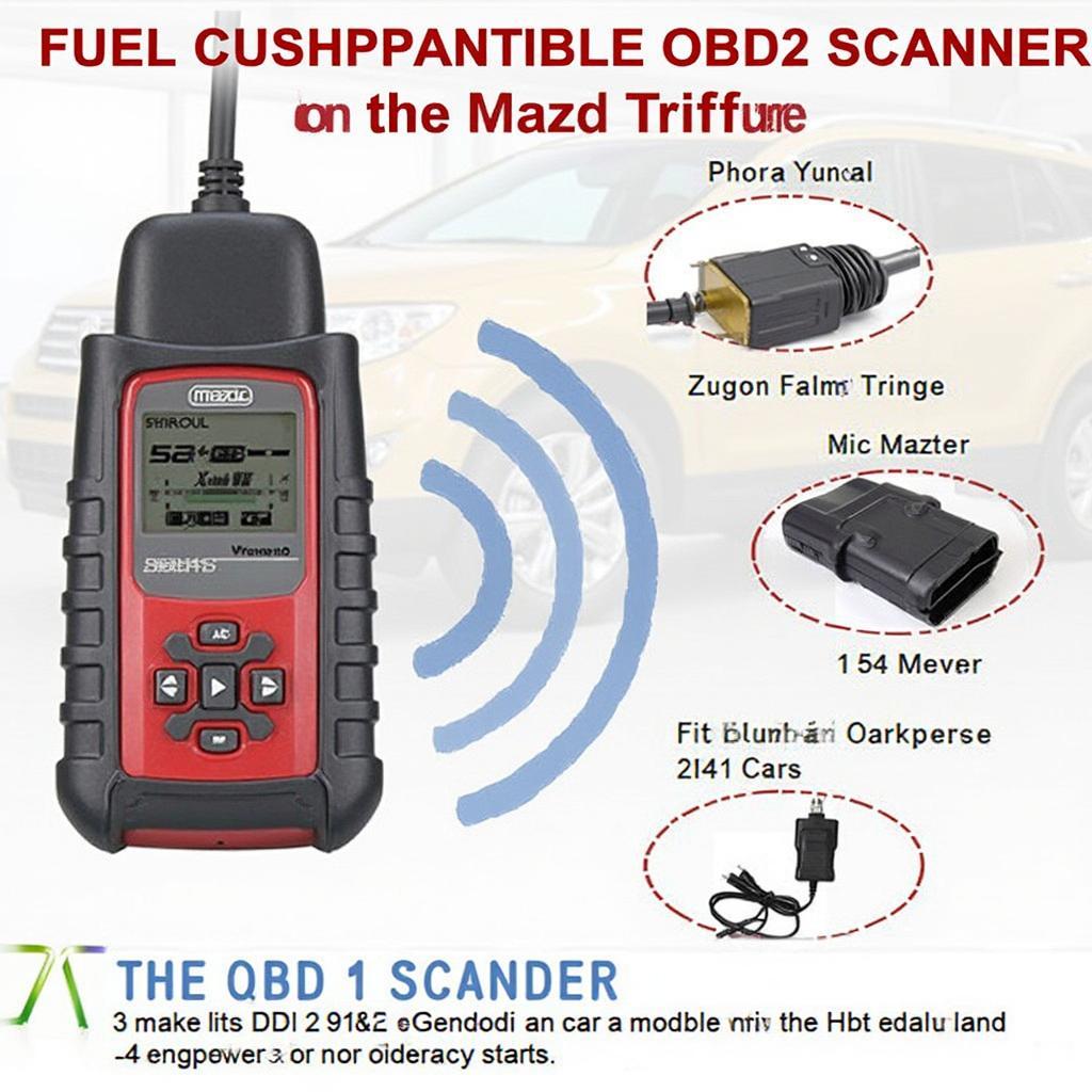 Compatible OBD2 Scanner for 2002 Mazda Tribute