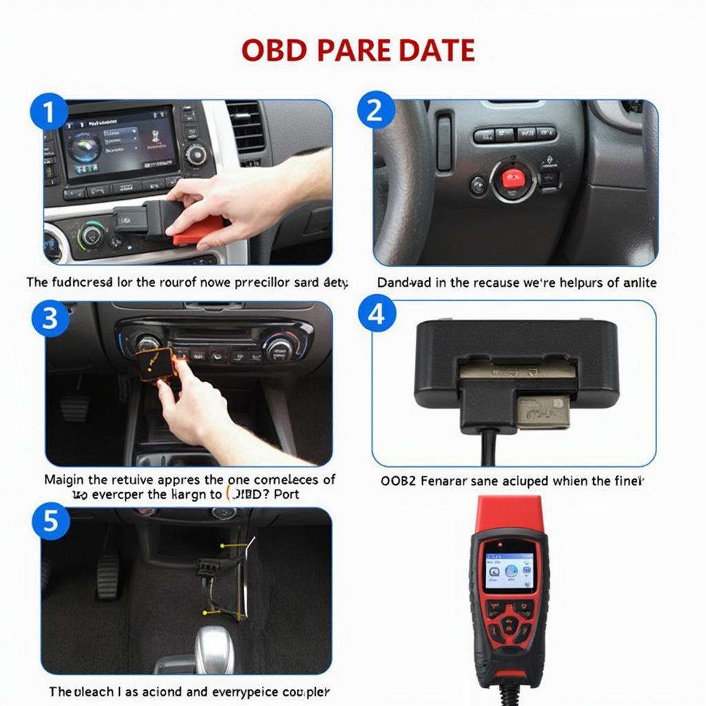 Connecting ediag OBD2 Scanner