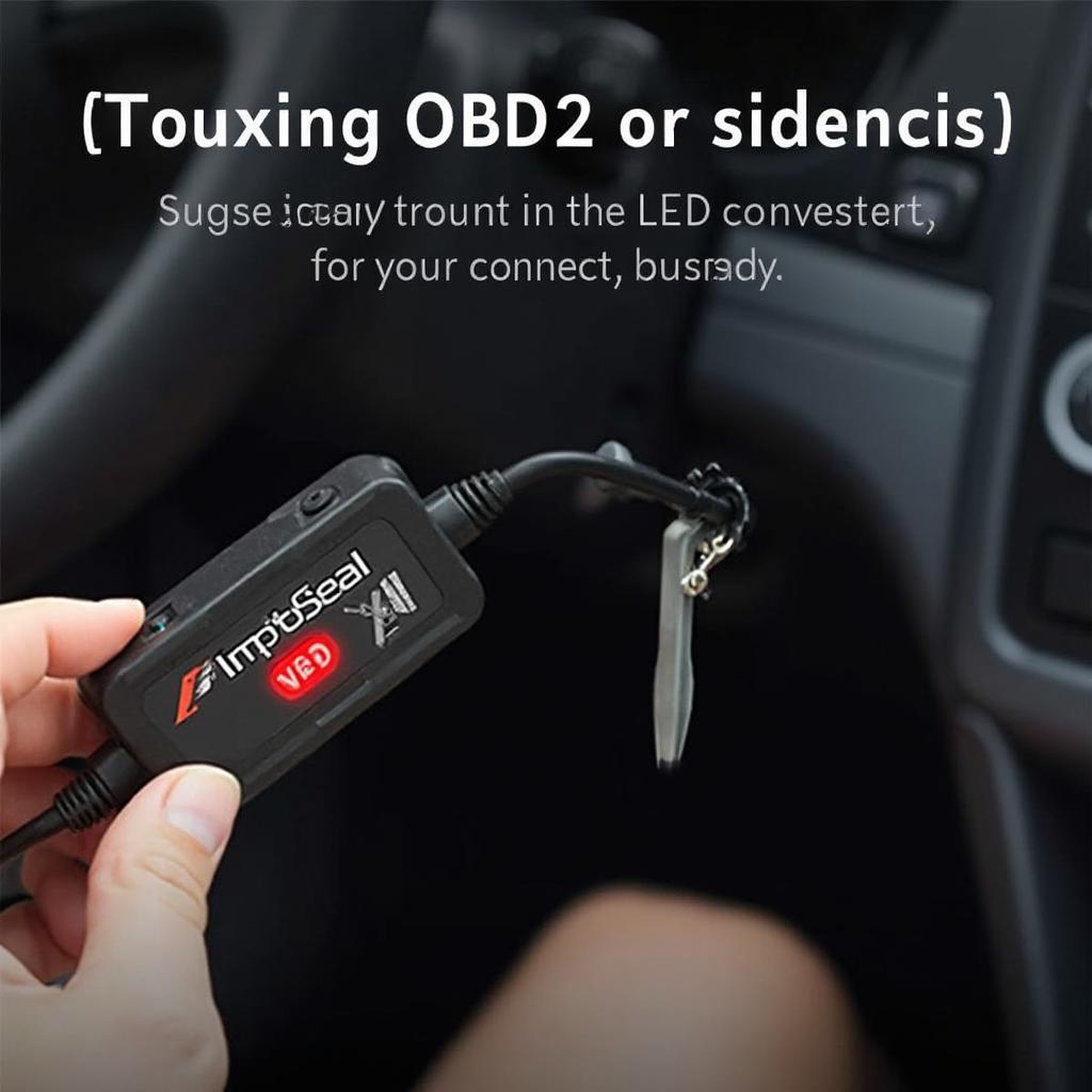 Connecting the FoSeal OBD2 Adapter to the Vehicle's OBD2 Port