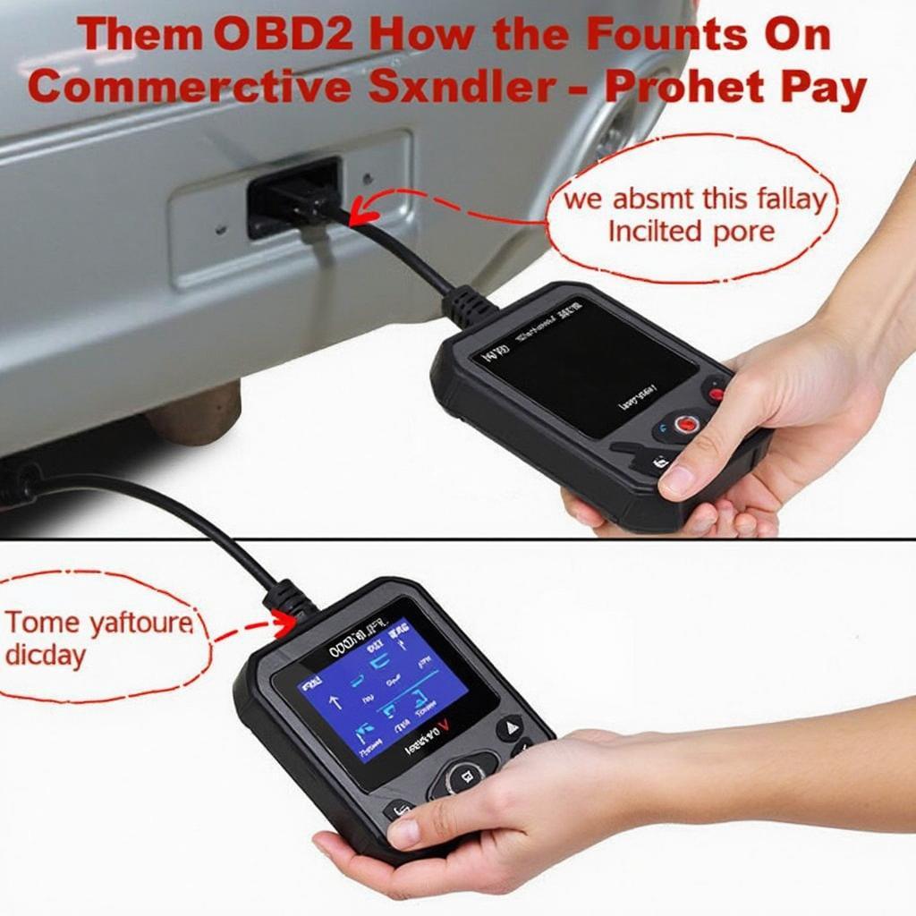 Connecting Innova OBD2 Scanner to OBD2 Port