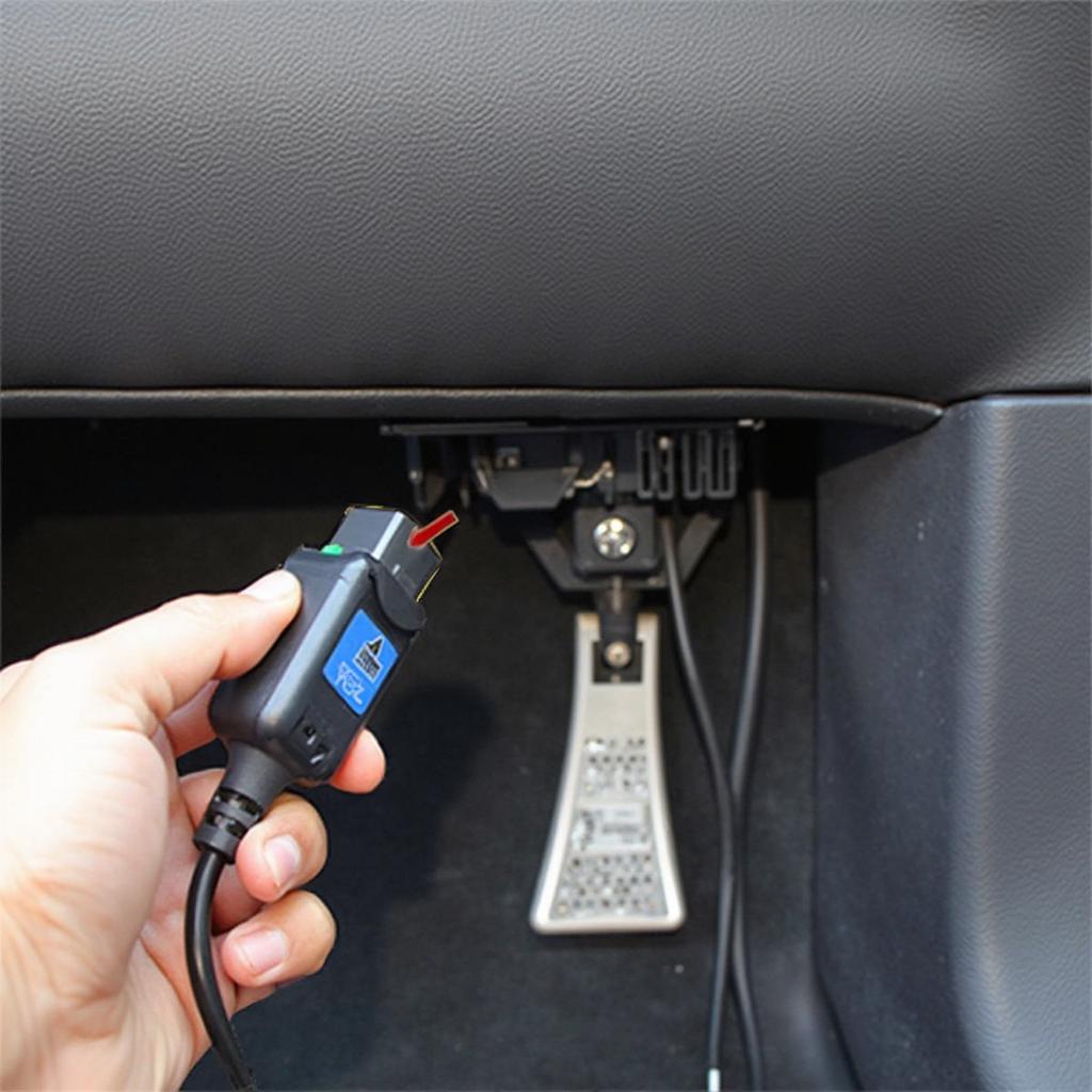 Connecting a kies obd2 Adapter to a Car's OBD2 Port