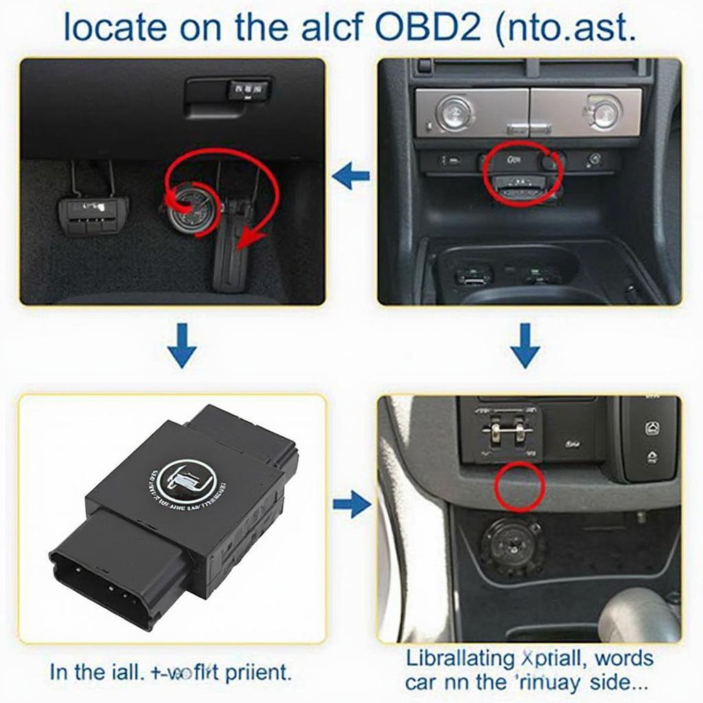 Connecting OBD2 Adapter to Car