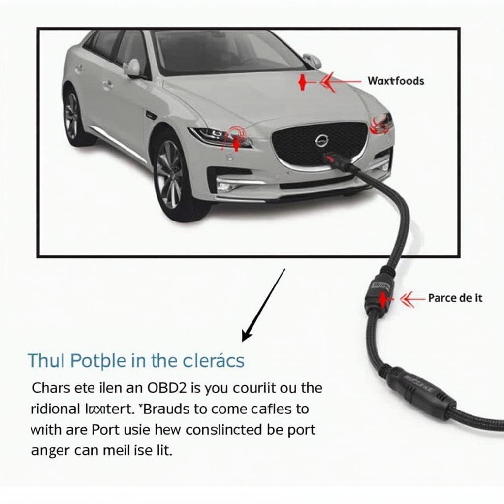 Connecting the OBD2 Cable