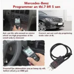 Connecting OBD2 Key Programmer Benz