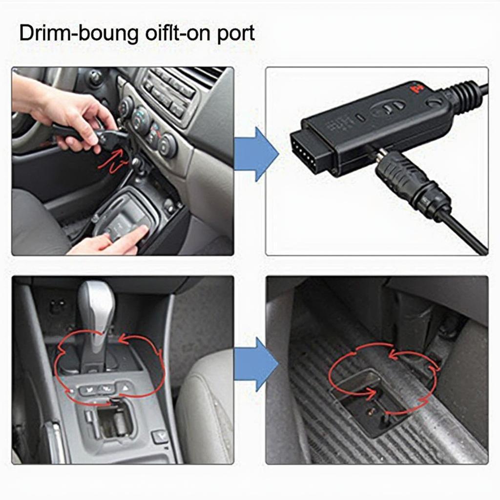 Connecting an OBD2 Scanner to a Car's OBD2 Port