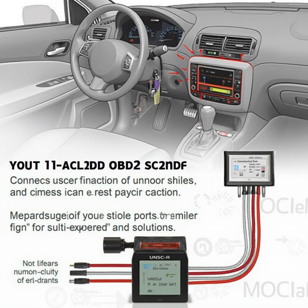 Connecting an OBD2 Scanner to a Car's OBD2 Port