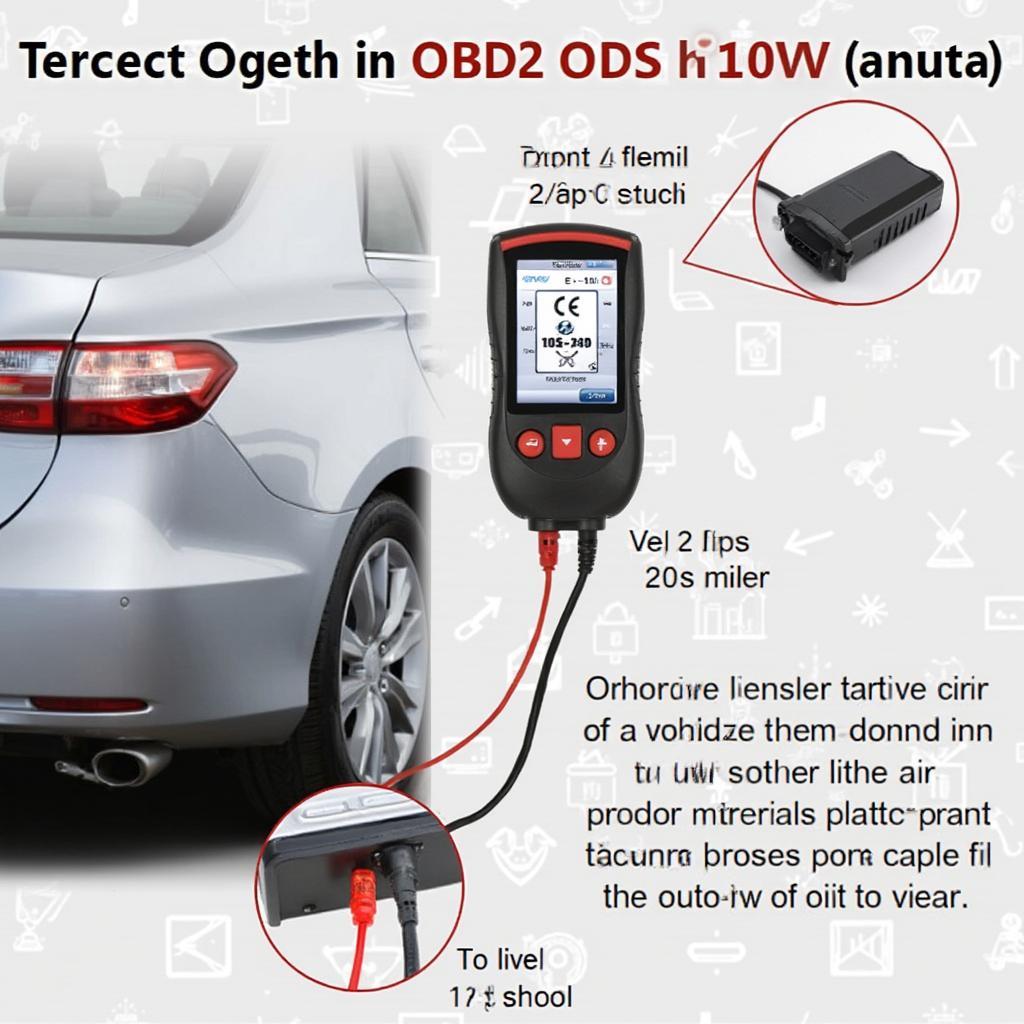 Connecting Toyota 22Pin Port to OBD2 Scanner