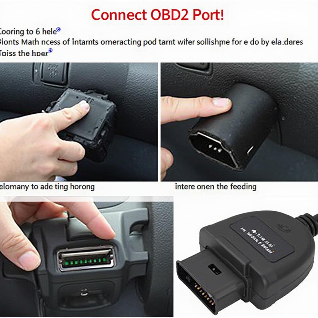 Connecting U480 OBD2 Scanner to Car