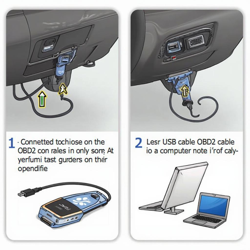 Connecting USB OBD2 Scanner to GM