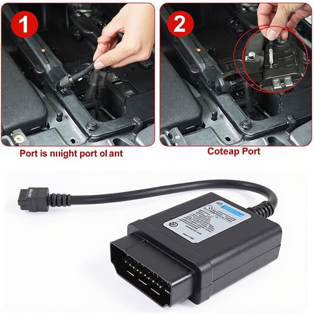 Connecting VAG-COM Cable to Audi OBD2 Port