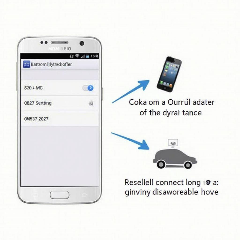 Connecting a Vgate OBD2 ELM327 Adapter to a Smartphone