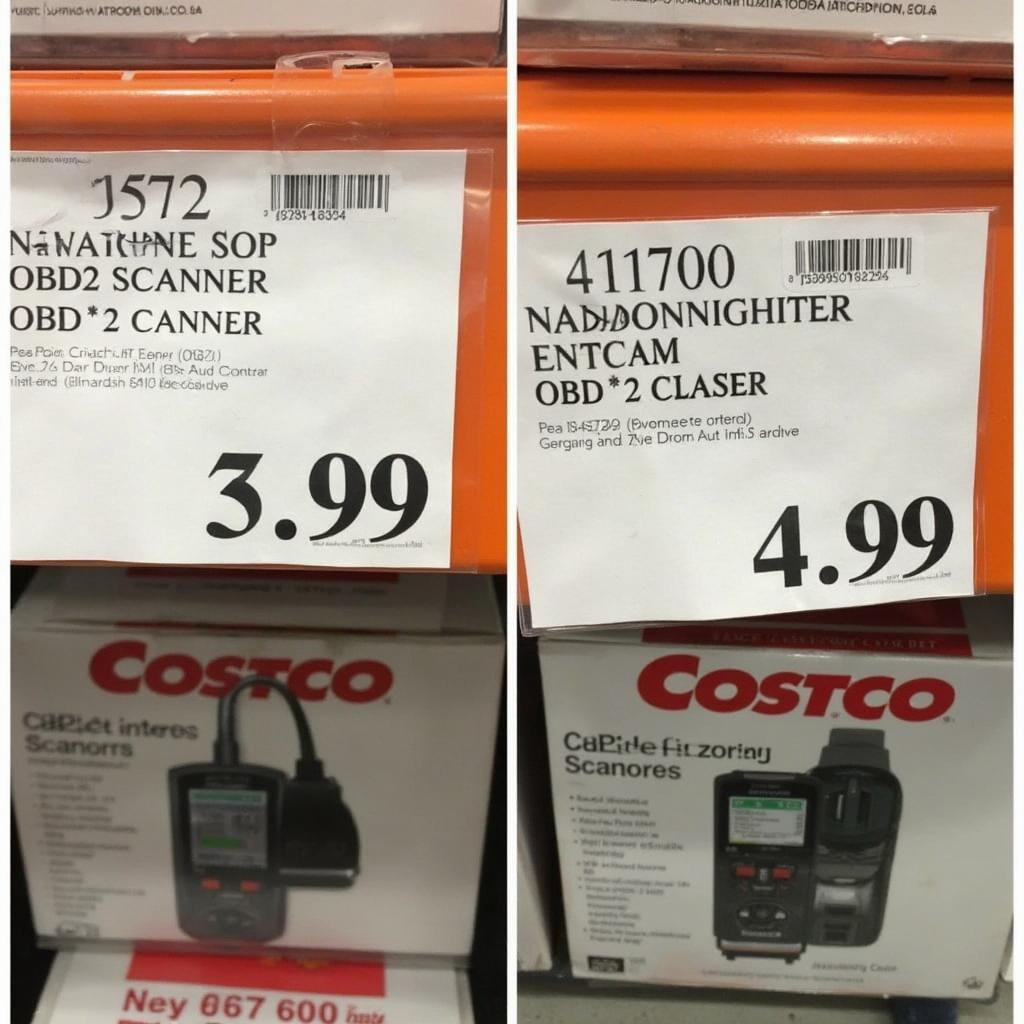 Comparing OBD2 Scanner Prices at Costco