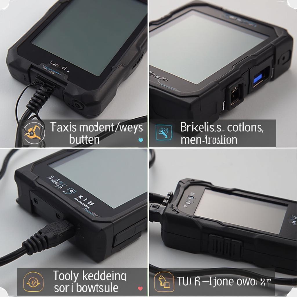 CR319 Scan Tool Features Display