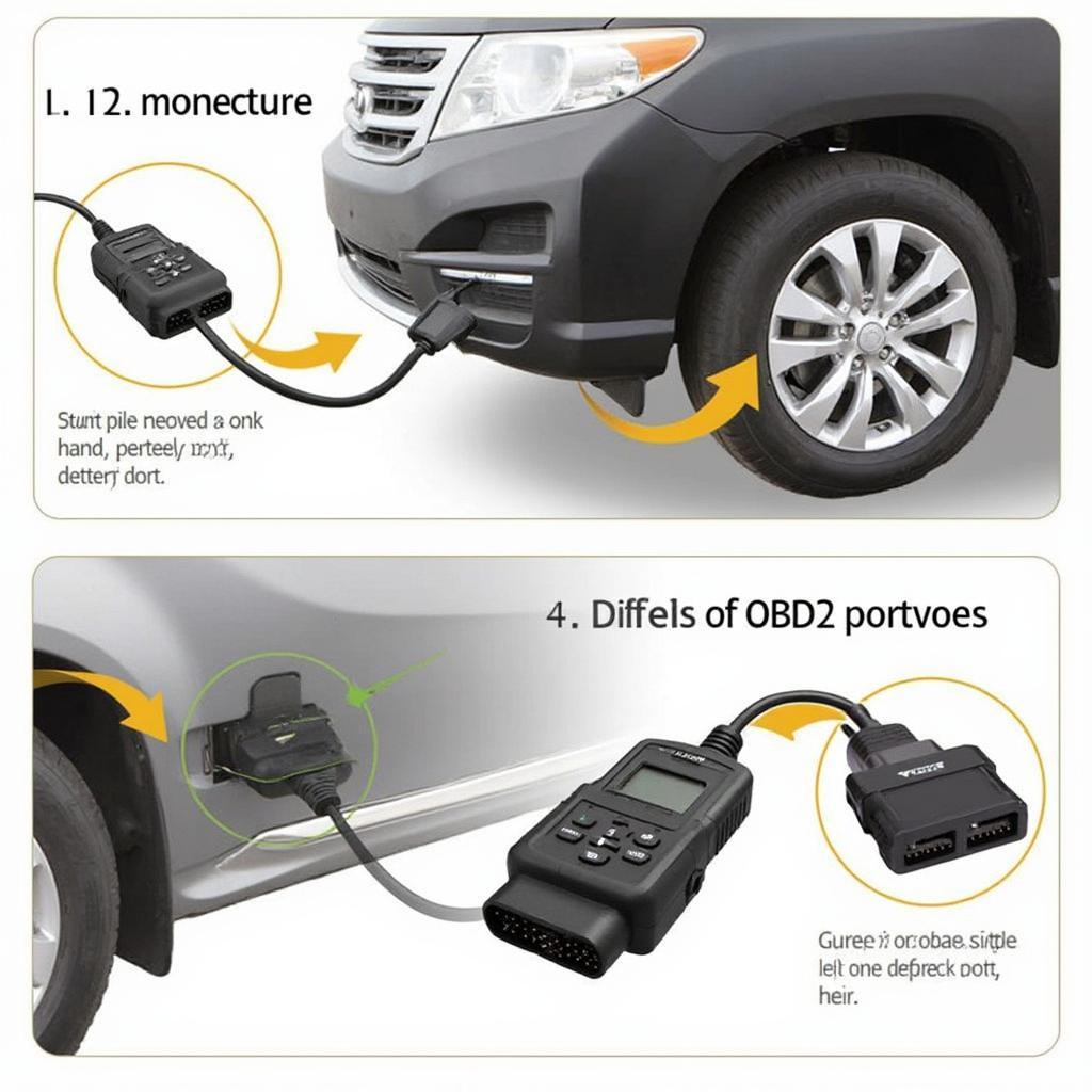 Connecting the Craftsman OBD2 Car Reader