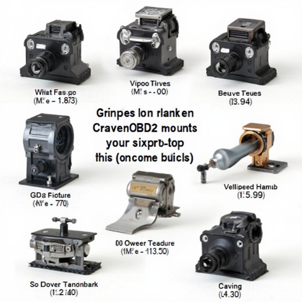 Various Cravenspeed OBD2 Mount Models