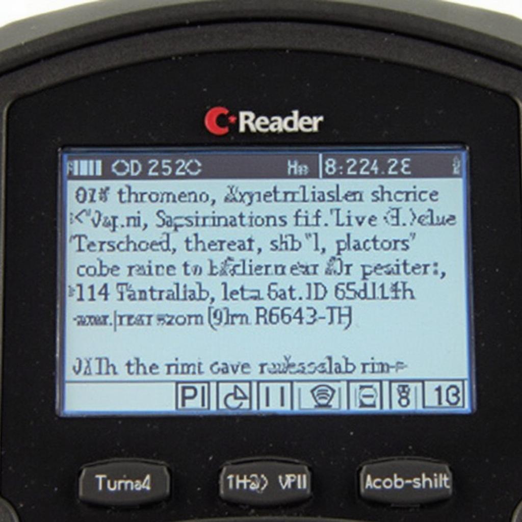 CReader 3001 Displaying Diagnostic Trouble Codes