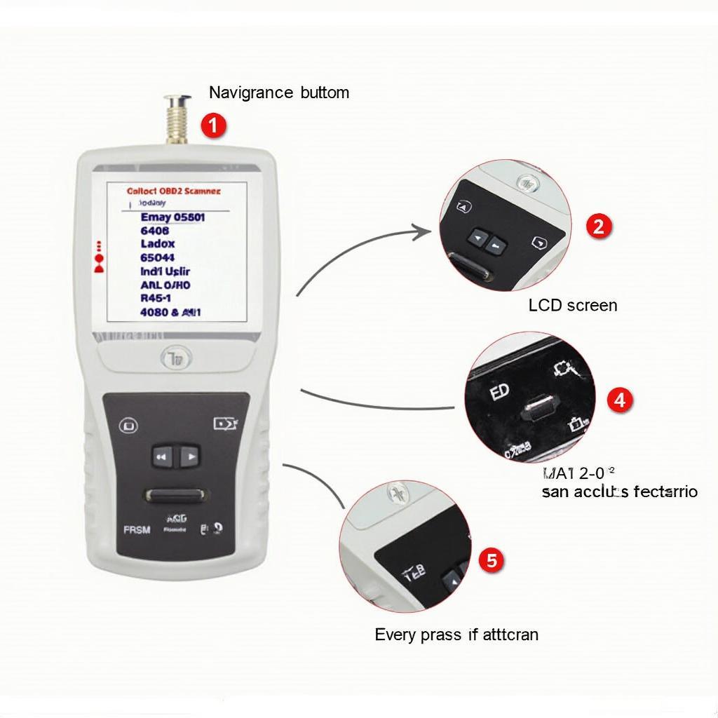 Creator C410 OBD2 Scanner Features