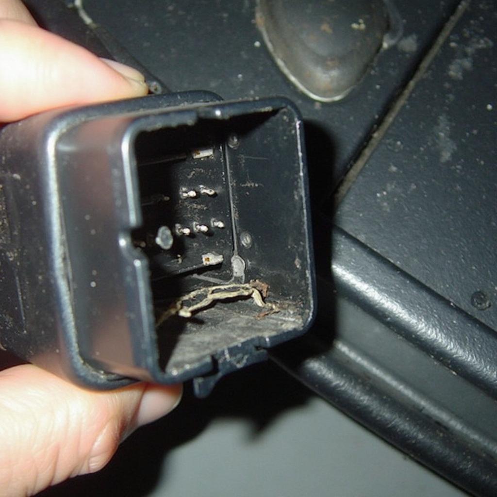 Damaged Corolla OBD2 Port