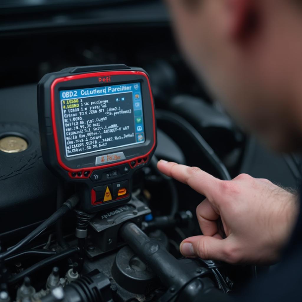 Using a Defi OBD2 Display to Troubleshoot Car Issues