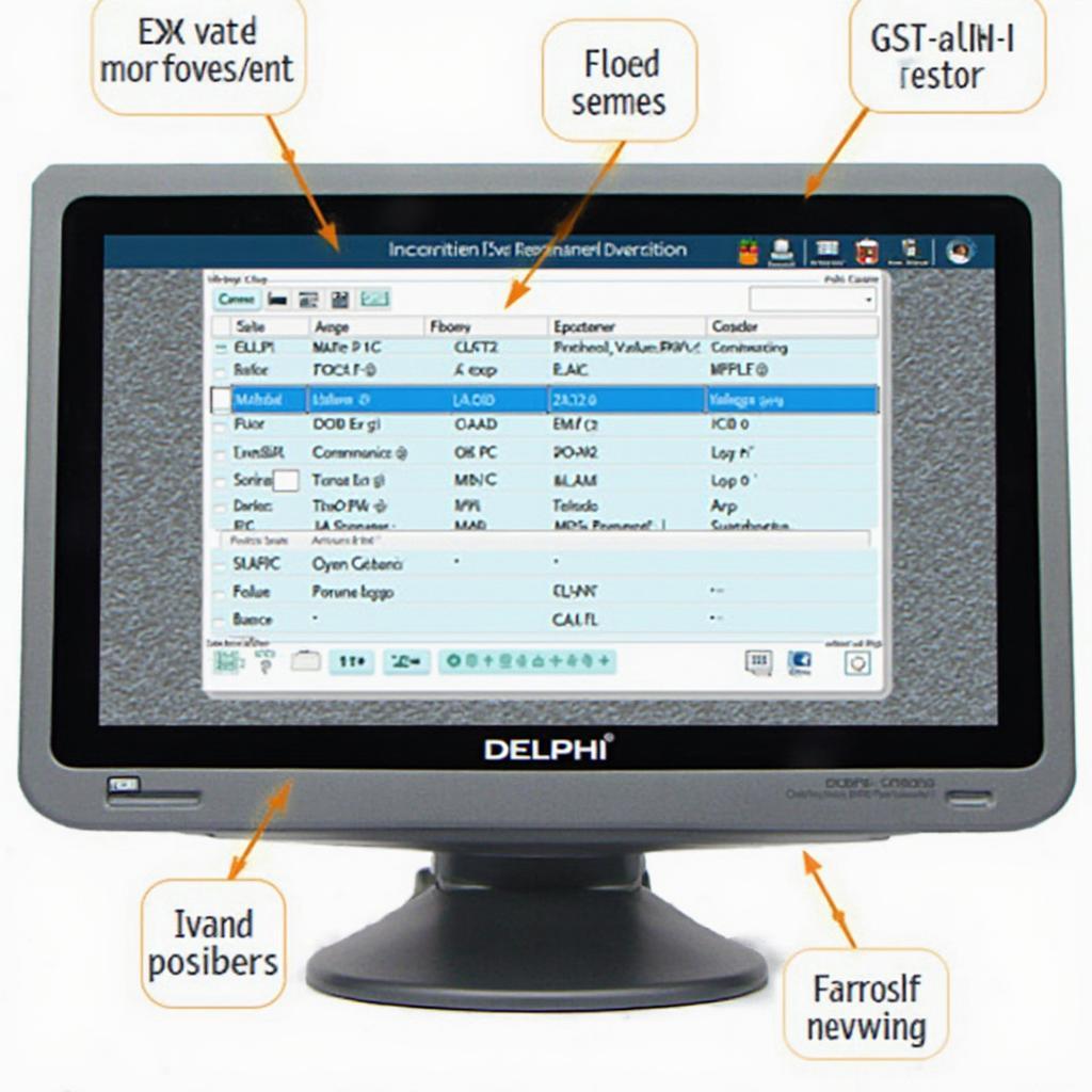 Delphi DS150e Software Interface