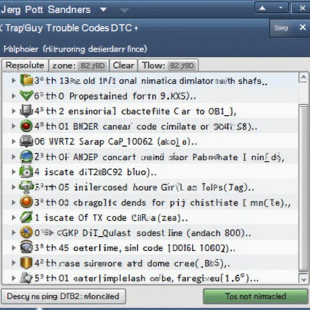 Diagnosing DTC Codes with OBD2 Software