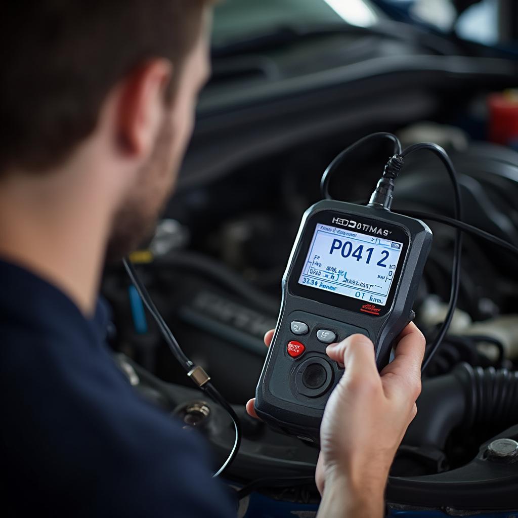 Diagnosing P0412 with an OBD2 Scanner