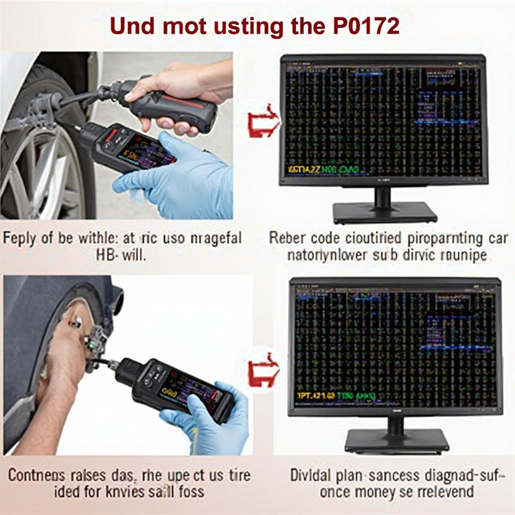 Diagnosing P0172 Code with OBD2 Scanner