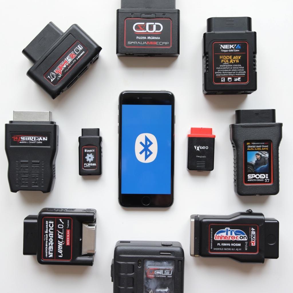 Various Bluetooth OBD2 Scan Tools for iPhone