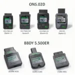 Different Bosch OBD2 Data Loggers