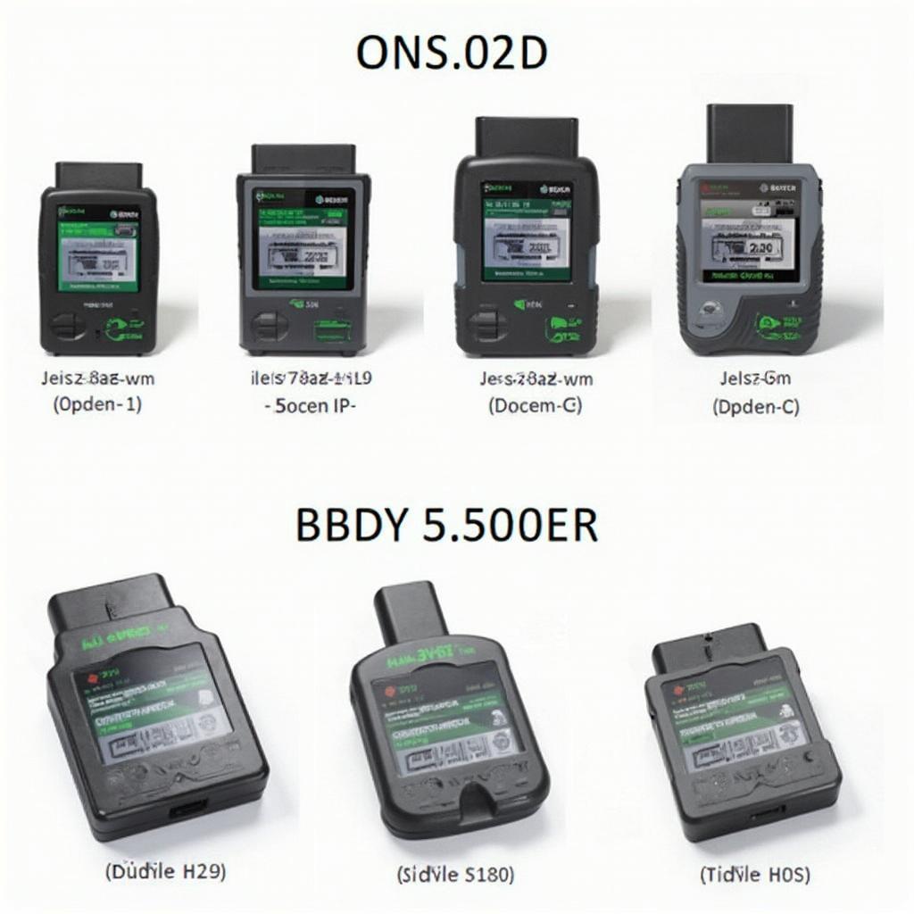 Different Bosch OBD2 Data Loggers