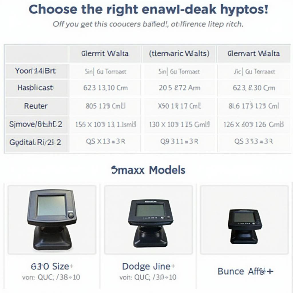 Various Dodge U480 OBD2 Scanner Models