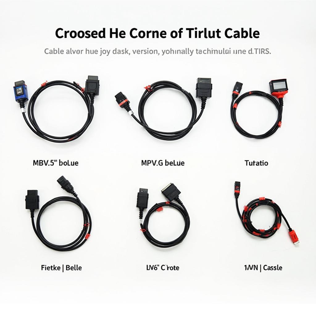 Different versions of MPPS V13 cables available in the market